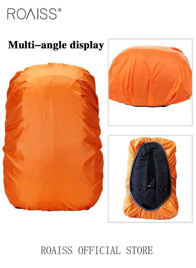 roaiss Waterproof Backpack Rain Cover and Dust Cover Multiple Size Combinations to Meet Various Needs Fabric with Waterproof Index of 2000+ for Protection Against Outdoor Heavy Rain  - Image 2