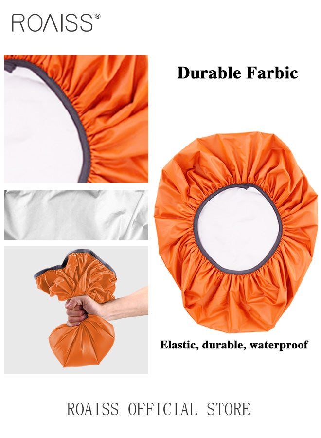 roaiss Waterproof Backpack Rain Cover and Dust Cover Multiple Size Combinations to Meet Various Needs Fabric with Waterproof Index of 2000+ for Protection Against Outdoor Heavy Rain  - Image 3