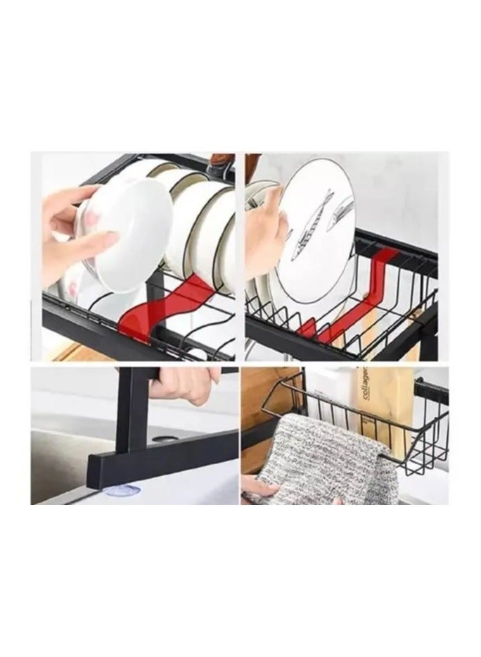 FEND Multi Functional Kitchen Draining Rack Provides a Designated space for Dishes Mugs Chopping Boards Knives  - Image 3