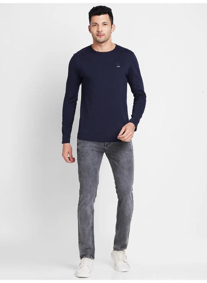 بيينغ هيومان تيشيرت رجالي بأكمام طويلة ورقبة مستديرة وقصة عادية - Image 5