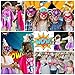 D.Q.Z DQZ SuperheroCapes and Masks for Kids Big Sister Gifts for Girls Role Play New Sibling Birthday Family Party Rose - Image 4