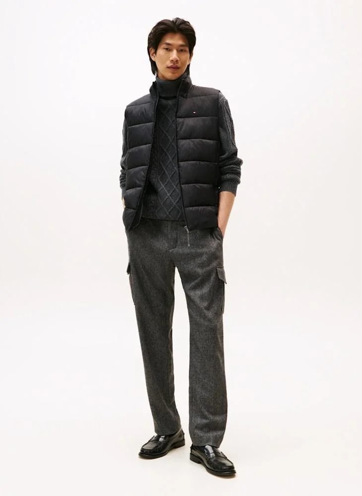 TOMMY HILFIGER Logo Gilets Puffer Jacket