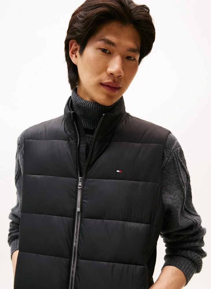 TOMMY HILFIGER Logo Gilets Puffer Jacket