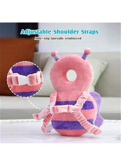 MIXDE Baby Walker Head Protector Backpack, Toddler Adjustable Baby Head Protection Fall Pillow Baby Safety Products Pad for Baby Walking and Crawling  - Image 5