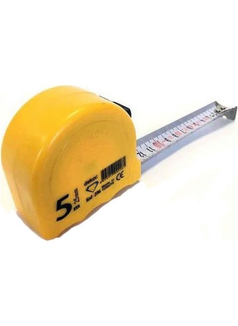DEKOR Decor 296 Tape Measure 5 Meter * 25 mm  - Image 4