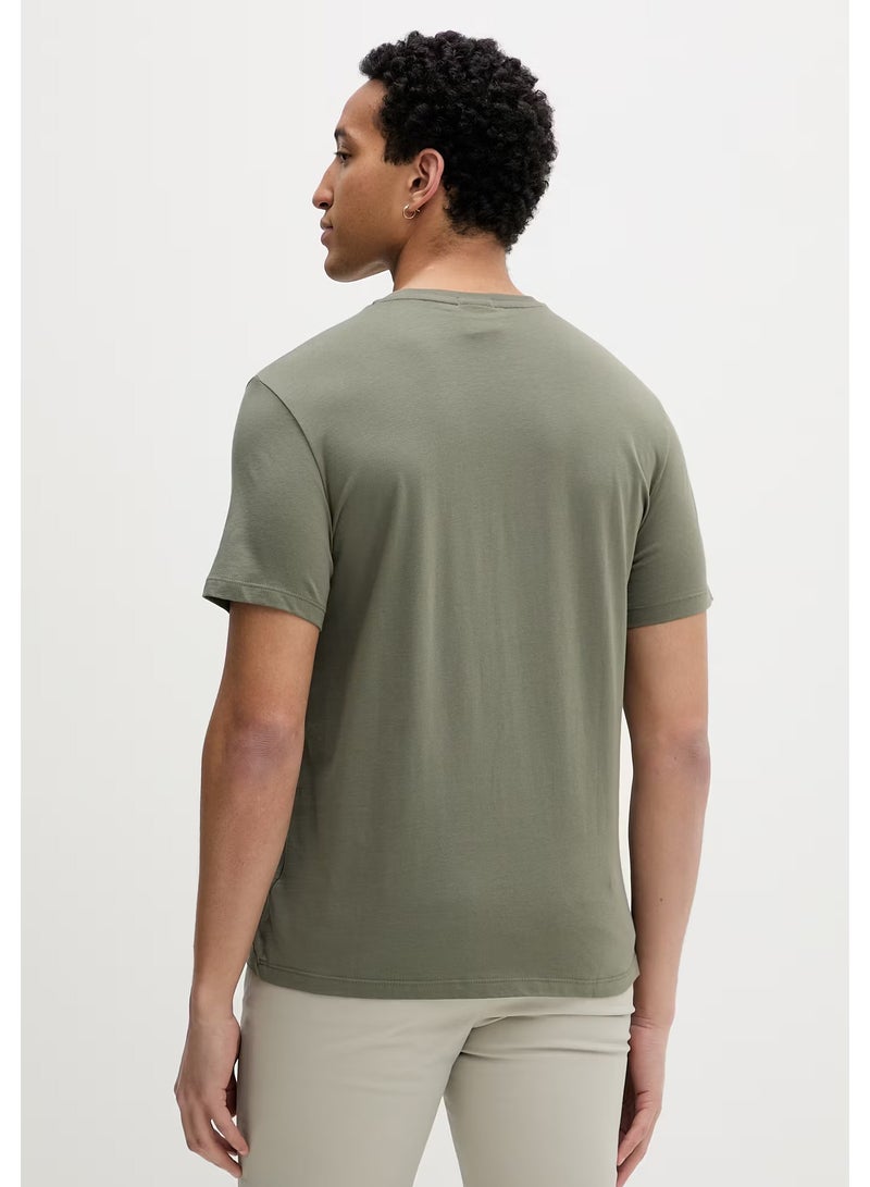 CALVIN KLEIN Logo Crew Neck T-Shirt - Image 2
