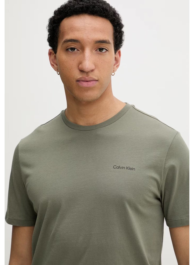 CALVIN KLEIN Logo Crew Neck T-Shirt - Image 4