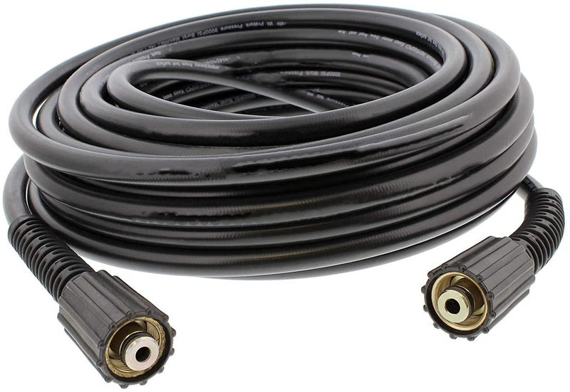 MLD PW 08 آلة غسيل الضغط العالي خرطوم أنبوب طاقة نفاثة رش ملحقات آلة غسيل السيارات خرطوم مرن للاستخدام في التنظيف خرطوم ماء طويل (10 متر، متعدد الألوان) - Image 1