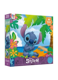 Ceaco Disney Friends Flower Power Stitch 200 Piece Jigsaw Puzzle  - Image 4