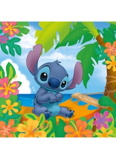 Ceaco Disney Friends Flower Power Stitch 200 Piece Jigsaw Puzzle  - Image 1