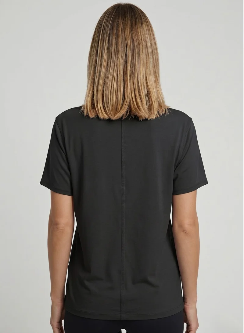 CORRE Active Wear Black Performance Tee - Black for Women | Best Price UAE