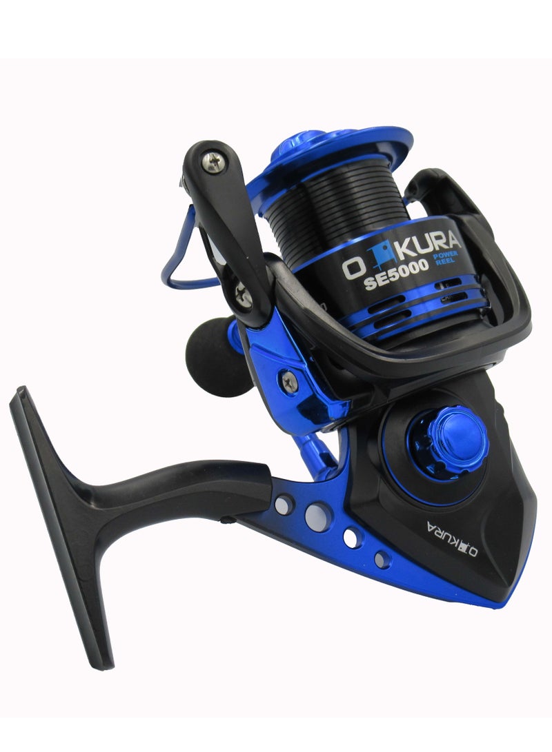 Se-5000 Spinning And Casting Reel/ 6+1Bb/ 5.5:1 Gear Ratio/ Full Aluminum