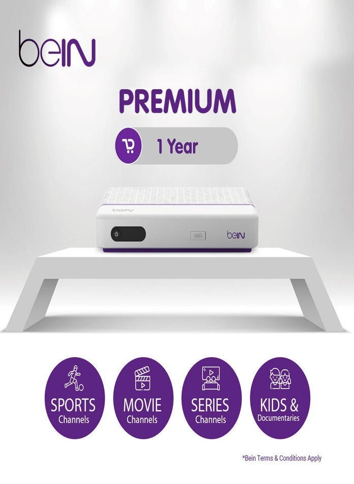 bein BeIN Sports device with a 12-month subscription to the Premium package - Image 1