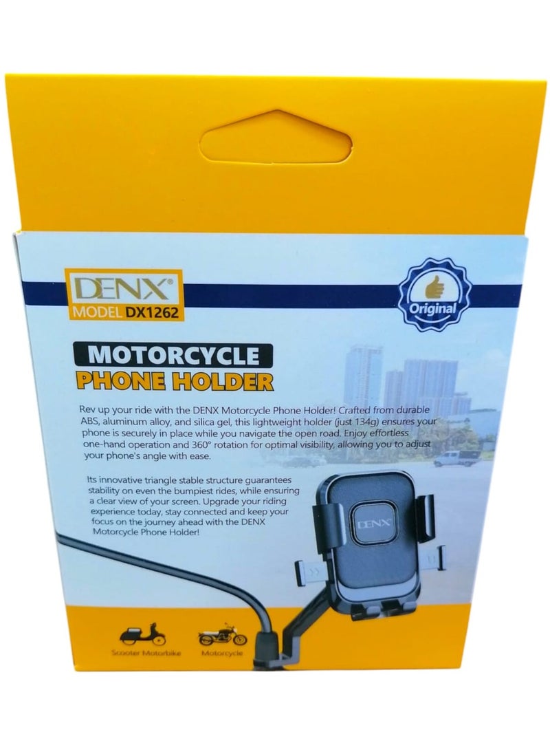 Cycling Phone Mounts Bike Phone Mount Motorcycle Handlebar Rotation Easy Install and Quick Release Support One Click Lock Sturdy and Safe Holder for iPhone and More 4.7-6.9 inch Any Smartphones