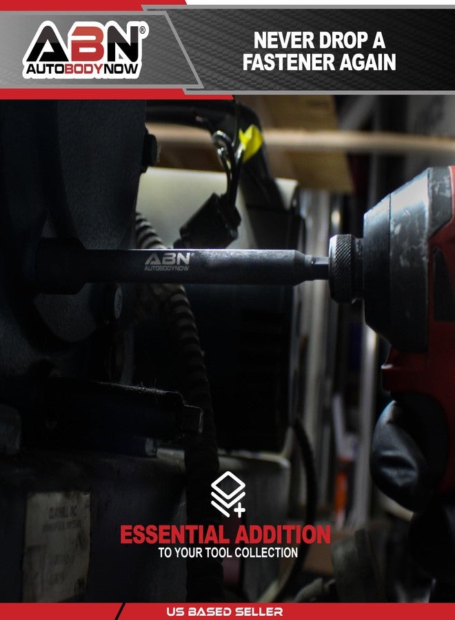 ABN 7/16 IN Impact Nut Driver Tool - SAE 6 IN Long Shank Nut Driver Bits Magnetic Tip Sockets, 1/4 IN Hex Shank - Image 5