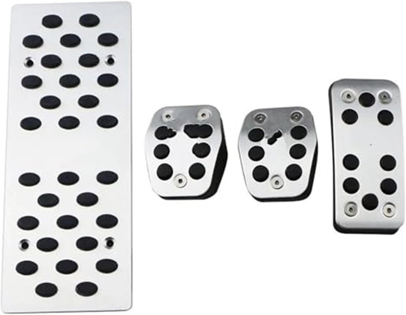 DEMULAX Stainless Steel Pedal Pad Set for Focus MK2 - Image 3