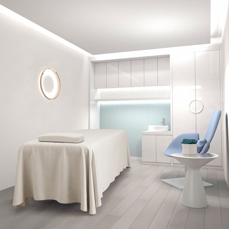 Beauty Salon Bedspread One-Piece Minimalist Internet Popular Curved Bottom Bedspread - Image 2