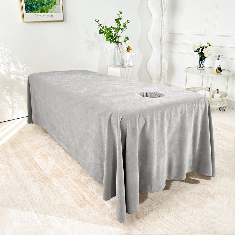 Beauty Salon Bedspread One-Piece Minimalist Internet Popular Curved Bottom Bedspread - Image 1