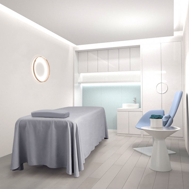 Beauty Salon Bedspread One-Piece Minimalist Internet Popular Curved Bottom Bedspread - Image 4