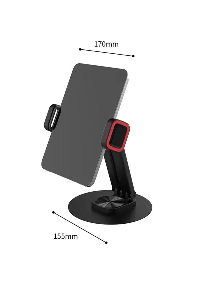 JMARY MK-63 360 Degree Rotating Base Foldable Desktop Stand for Phone / Tablet - Image 3