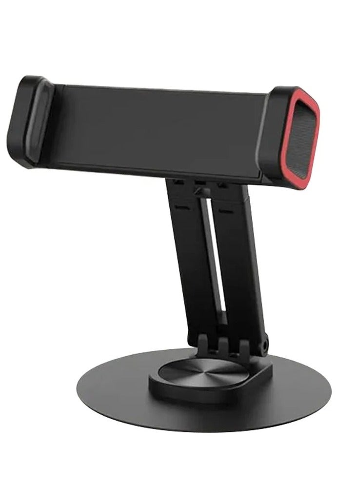 JMARY MK-63 360 Degree Rotating Base Foldable Desktop Stand for Phone / Tablet - Image 1