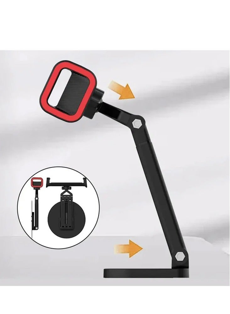JMARY MK-63 360 Degree Rotating Base Foldable Desktop Stand for Phone / Tablet - Image 4