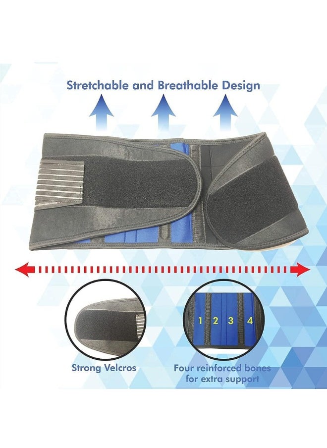 Beauenty - Goods4Life Waist Trainer Belt for Men and Women- Stretchable Waist Cincher Sports Sliming Body Shaper Band Strengthens your Core and Helps in Weight Loss - Image 1