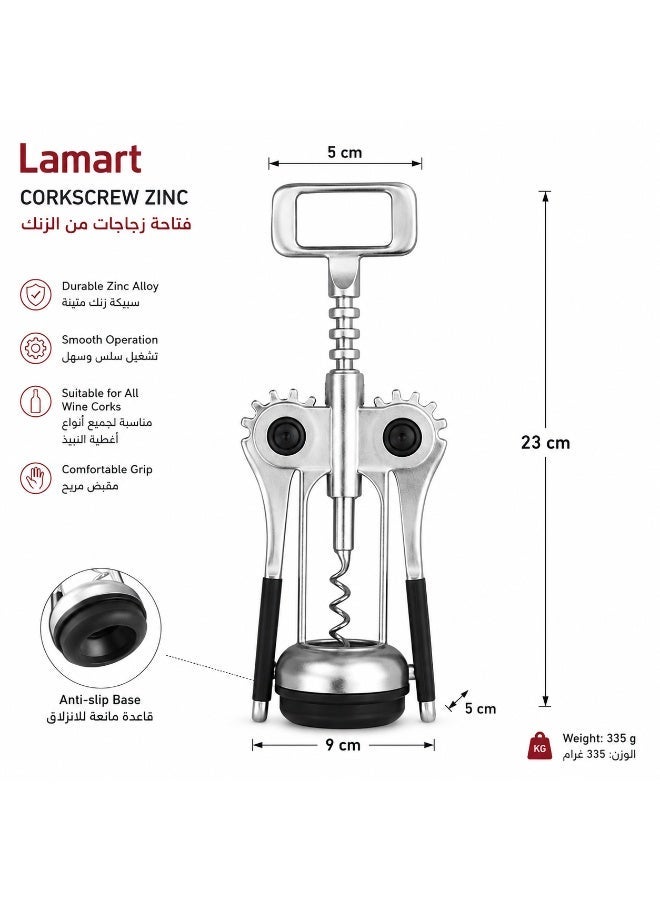 Lamart Wine Bottle Opener for Home Kitchen Bar Everyday Use and Wine Lover Gifts - Image 4