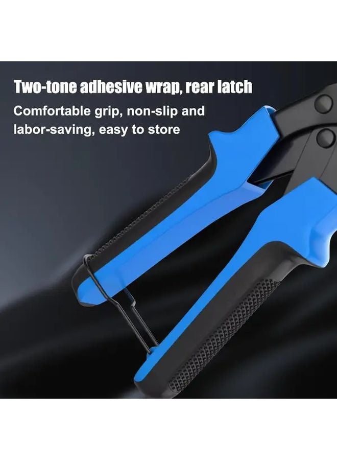 Black Heavy Duty Leather Hole Punch Tool Kit With Multi Hole Punch Plates - Image 4