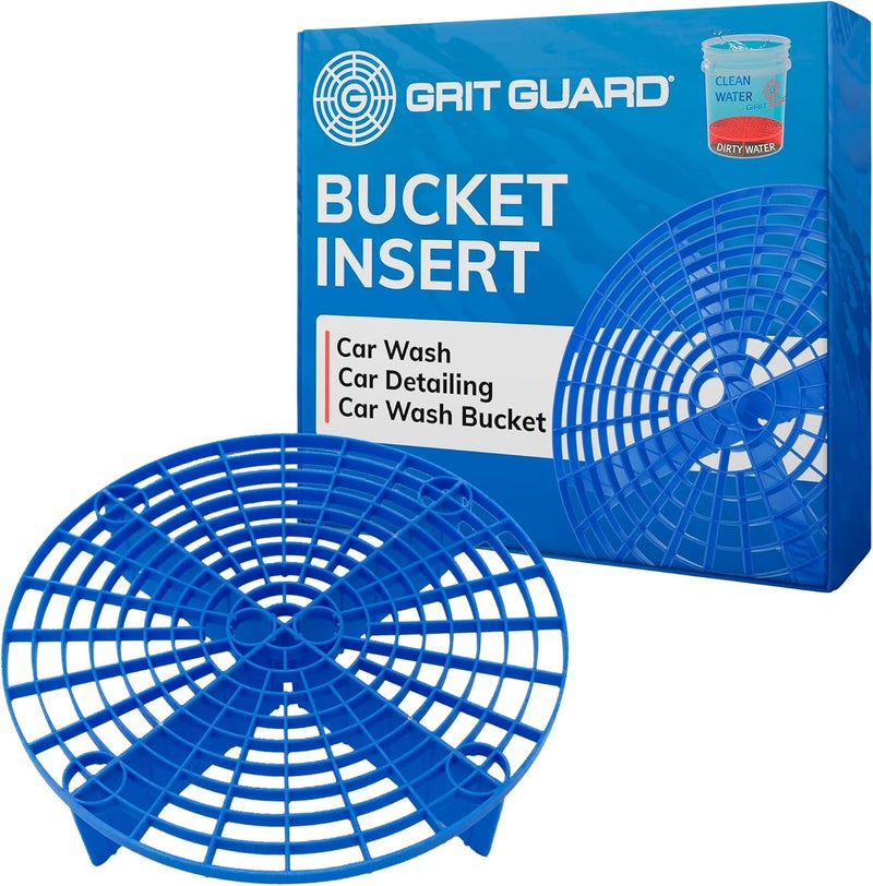 Grit Guard إدخال حاجز الحبيبات يناسب دلواً بقطر 12 بوصة، أزرق GritGuard-BLUE-Single - Image 1