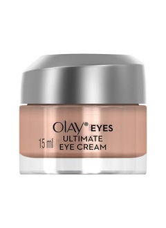 Olay Eye Cream | Reduces Dark Circle, Wrinkles And Puffiness | With Peptides And Niacinamide | Normal, Oily, Dry & Combination Skin L Paraben & Sulphate Free | (15Ml, (Ultimate Eye Cream)  - Image 4