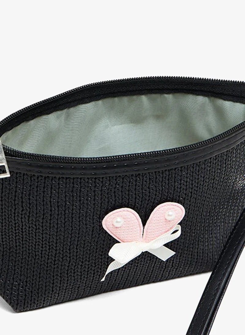 R&b  Applique Cosmetic Pouch for Women | Best Price UAE