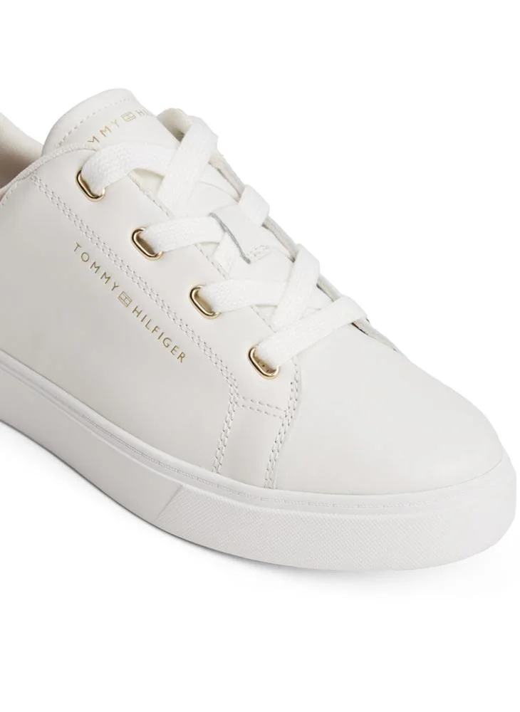 تومي هيلفيغر Leather Cupsole Trainers