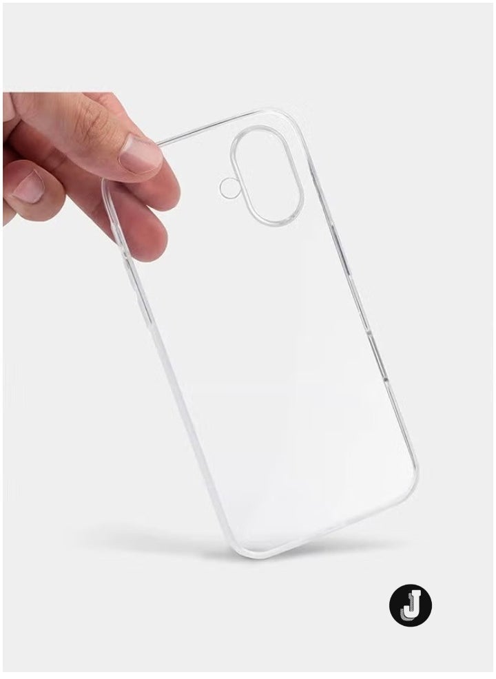 JAJEEK "New 2-Pack iPhone 16 Pro Max Case & Screen Protector – Clear TPU, Ultra Slim, Shockproof, Anti-Yellowing, Scratch-Resistant, Case Cover Clear"  - Image 4