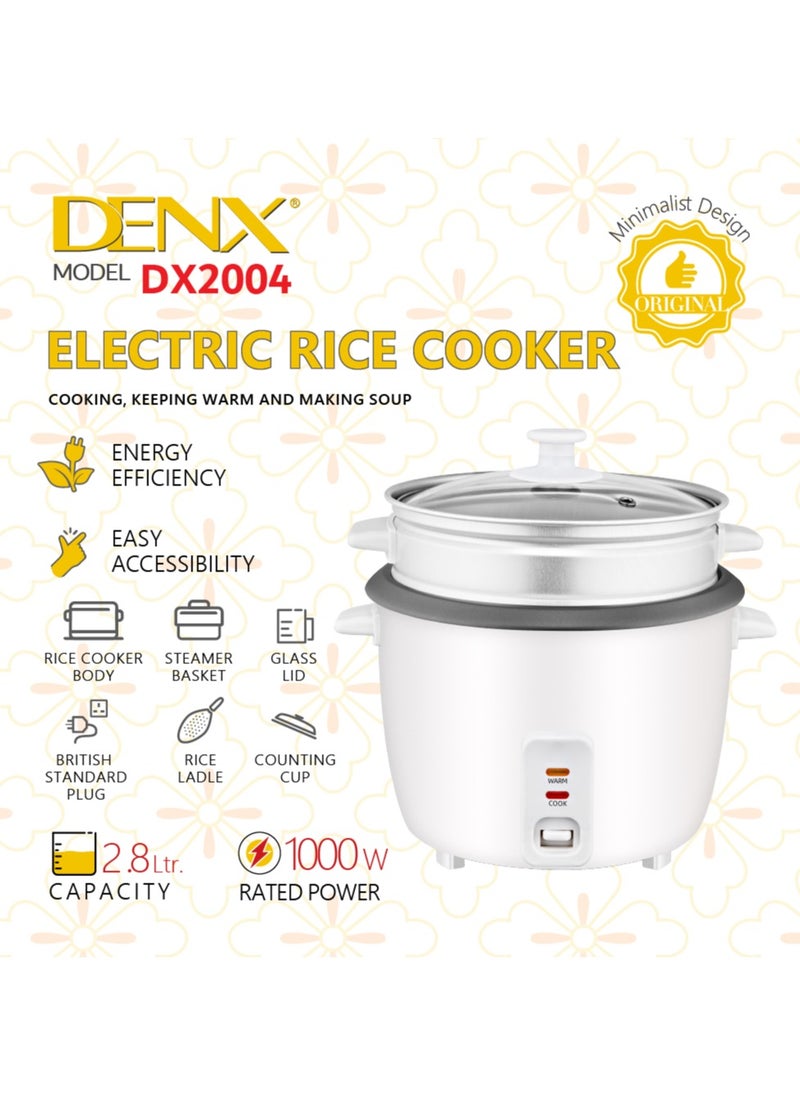 DX2004 - Rice cooker 2.8L , Smart ElectricRice Cooker