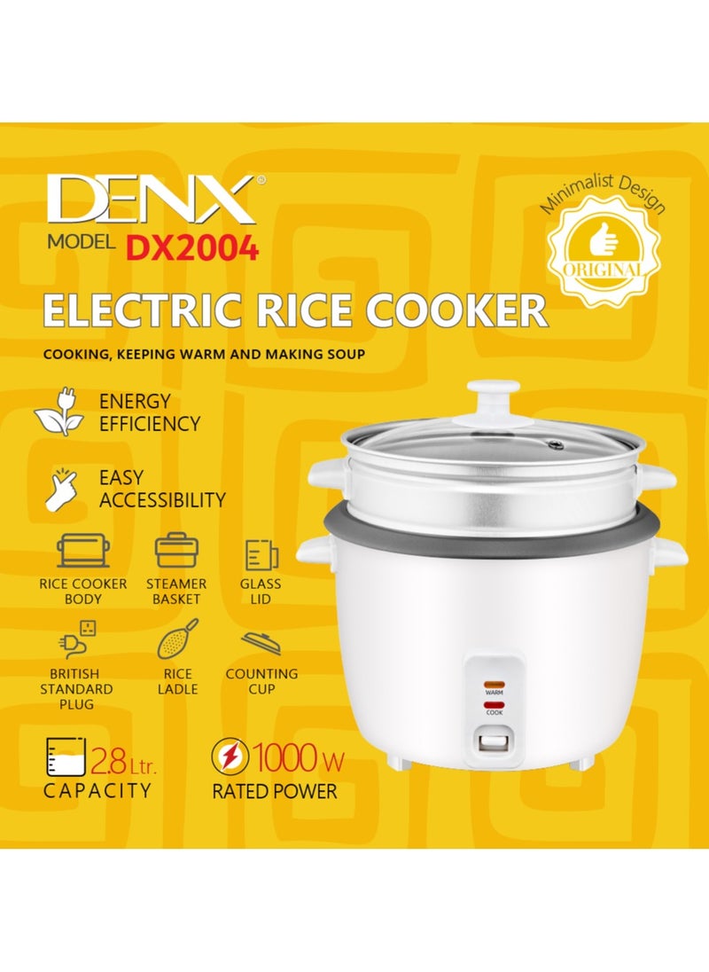 DX2004 - Rice cooker 2.8L , Smart ElectricRice Cooker