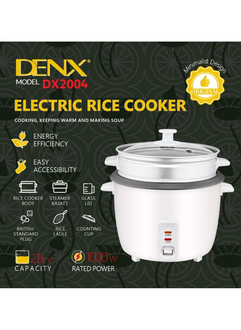 DX2004 - Rice cooker 2.8L , Smart ElectricRice Cooker