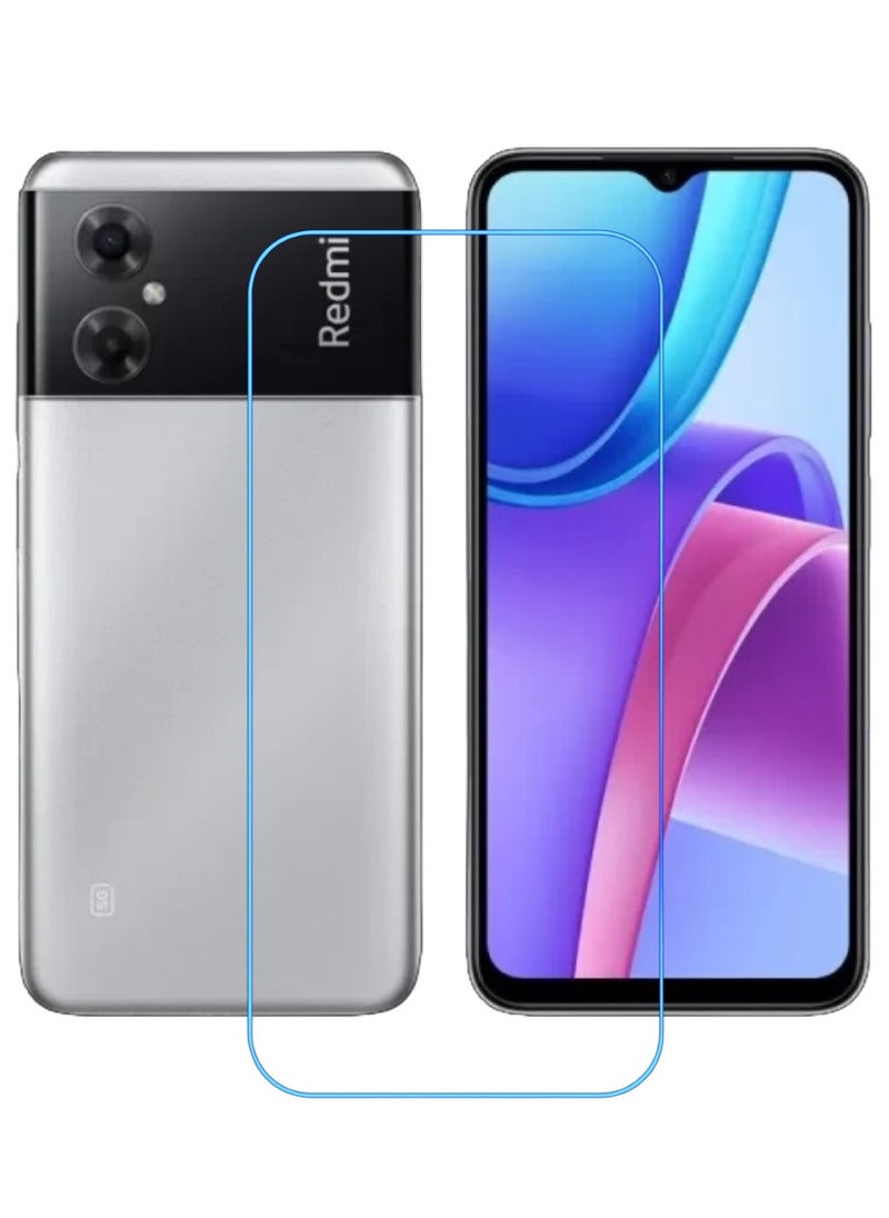 ACLIX Antistatic ESD Dustproof Premium Quality High Definition Clear Tempered Glass Screen Protector Designed For Xiaomi Redmi Note 11R - Image 1