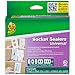 Duck Duck Brand Wall Socket Sealers: 2-1/2 in. Width (White) / 24-Pack  - Image 2