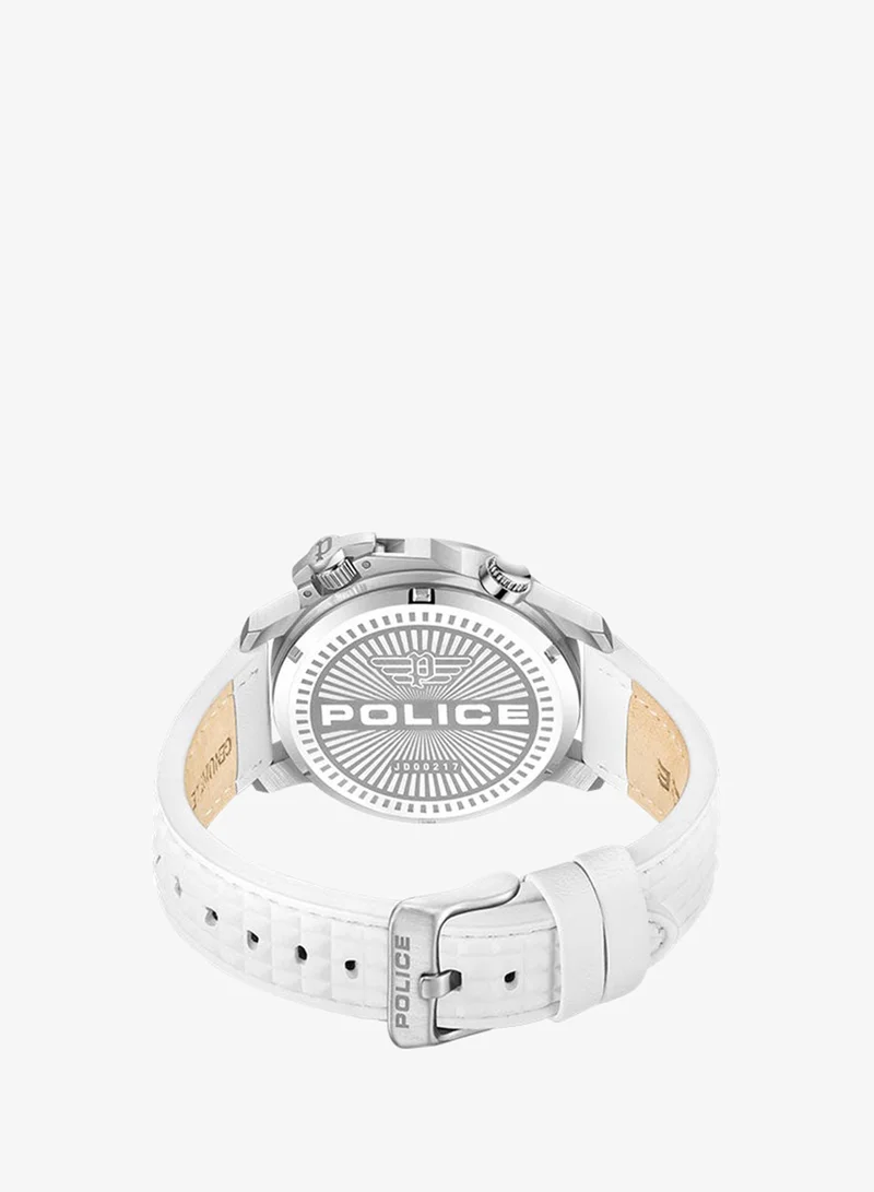 Police  Men Analog Round Shape Leather Wrist Watch PEWJD0021704 - 44 Mm for Men | Best Price UAE