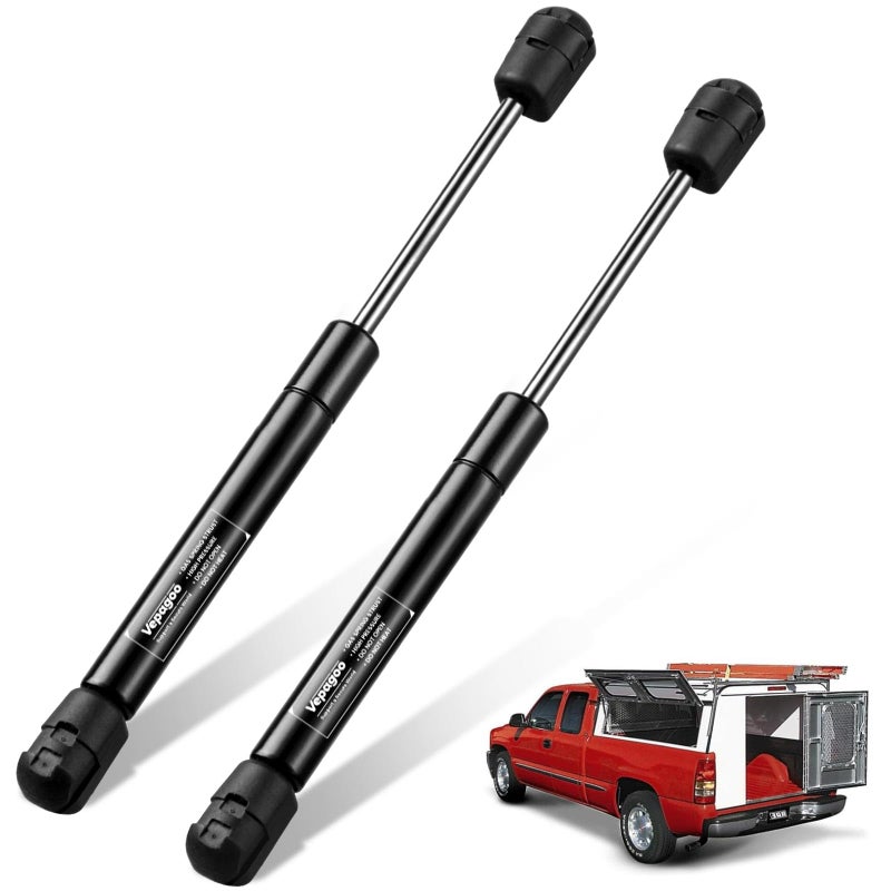 Vepagoo C1612104 12 inch 50Lb222N Gas Shocks Struts Spring for Truck Pickup Tool Box Boat Deck Weatherguard CSPS Aluminum Toolbox are Topper Camper Shell Side Window 2pcs 1 Pair