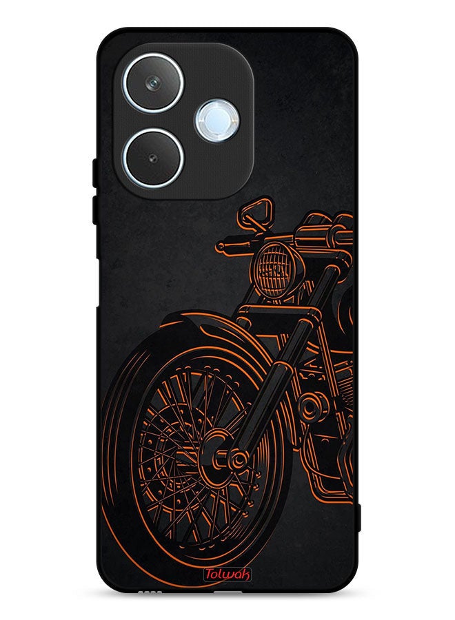 Tolwak Oppo A5 Pro Protective Case Cover Vintage Bike