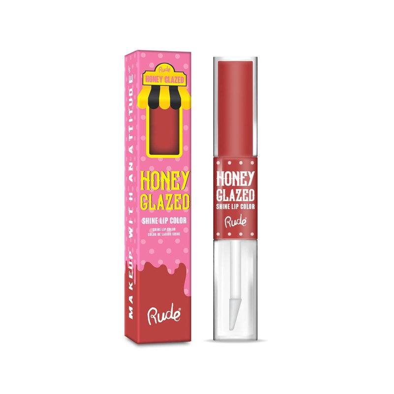 Rude RUDE Honey Glazed Matte Ultra Shine Lip Gloss Color Cronuts 