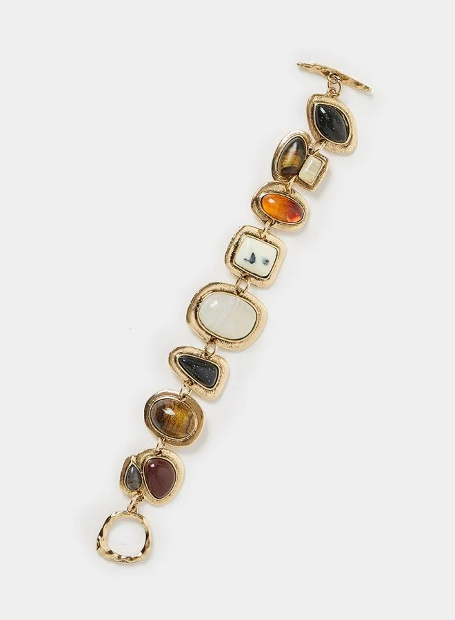 Styli Gem Stone Detail Bracelet