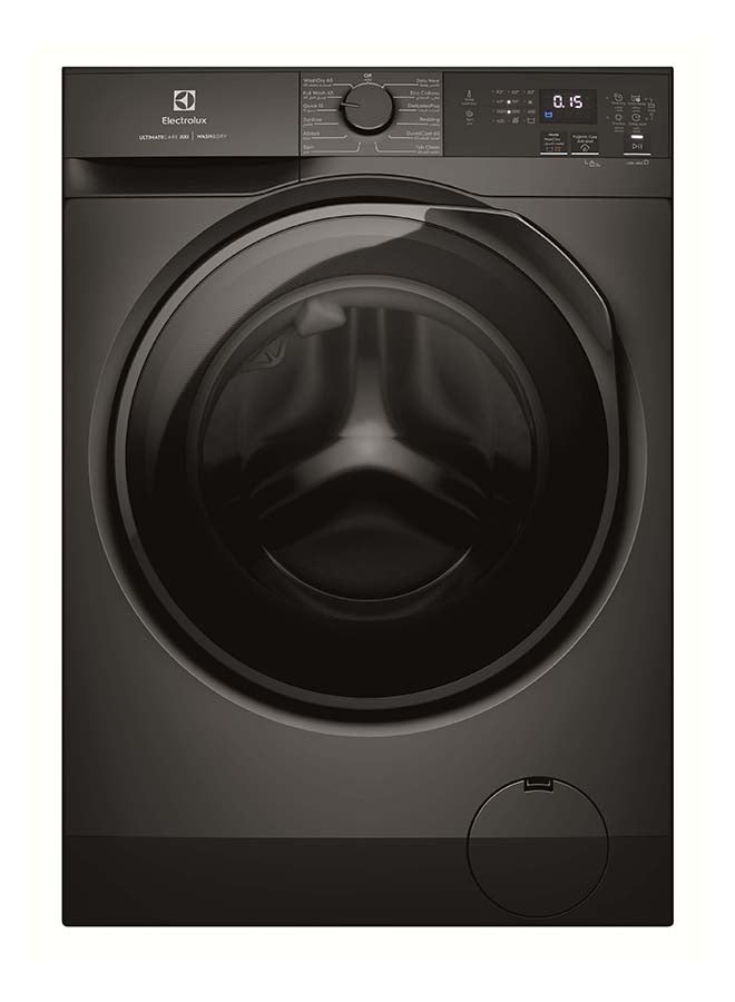 الكترولوكس غسالة ومجفف 8/5 كجم مع 12 برنامج و1200 دورة في الدقيقة، Eco-Inverter تحميل أمامي، غسيل كامل 45، غسيل وتجفيف 60، رعاية اللحاف 60، EWW8024P3SC+ مع عرض مجاني لمدة 6 أشهر من مسحوق غسيل Ecover - Image 1