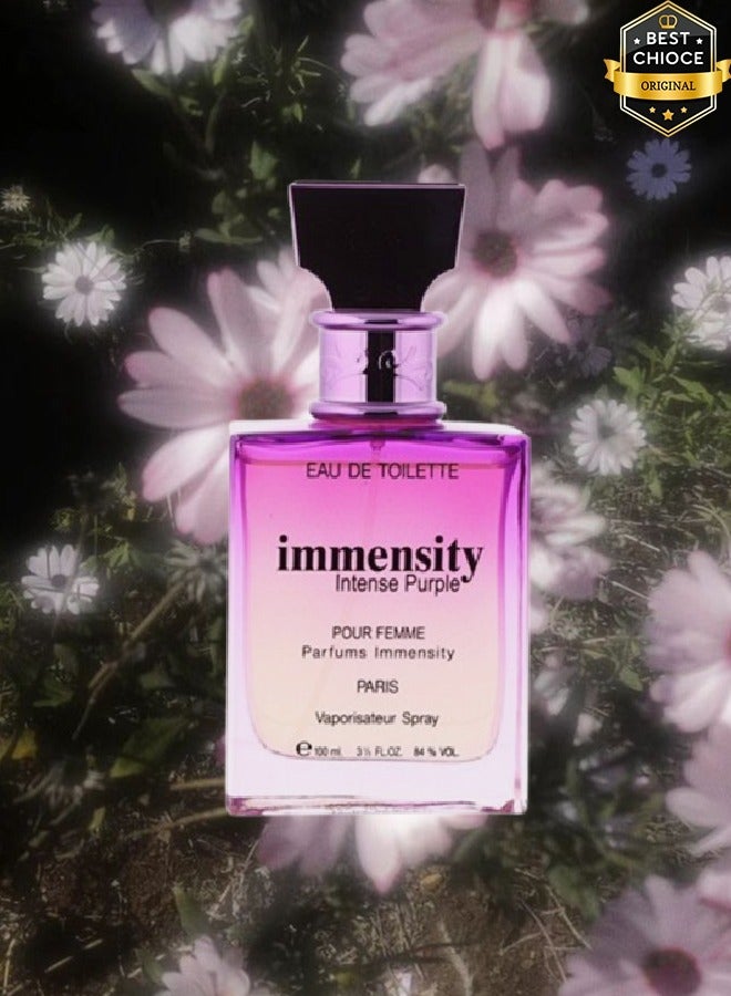 إمنسيتي عطر انتينس بيربل باريس للنساء 100 مل - Image 2