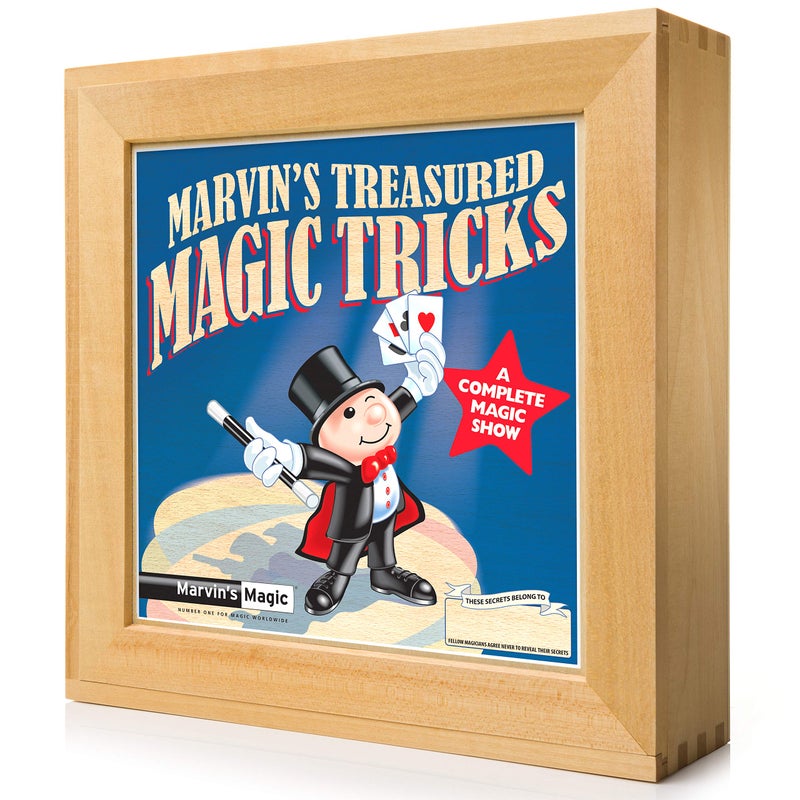 Marvin's Magic - Treasured Magic Tricks - Wooden Deluxe Magic Set - Gifts for Kids, Kids Toys, Full Set, Tricks for Adults - with Vanishing Rabbit Illusion, Amazing Rising Cards & More - Image 4