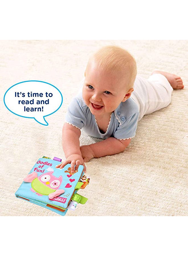 Silent Baby Activity Educational Cloth Book For Infants Toddlers Multicolour 7.09x7.8x1.42inch - Image 5