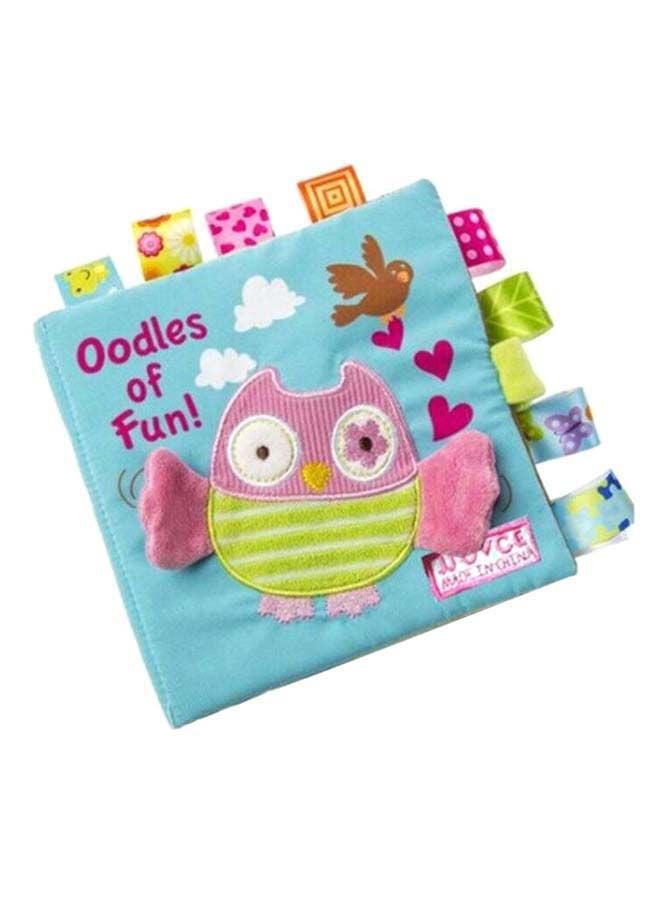 Silent Baby Activity Educational Cloth Book For Infants Toddlers Multicolour 7.09x7.8x1.42inch - Image 2