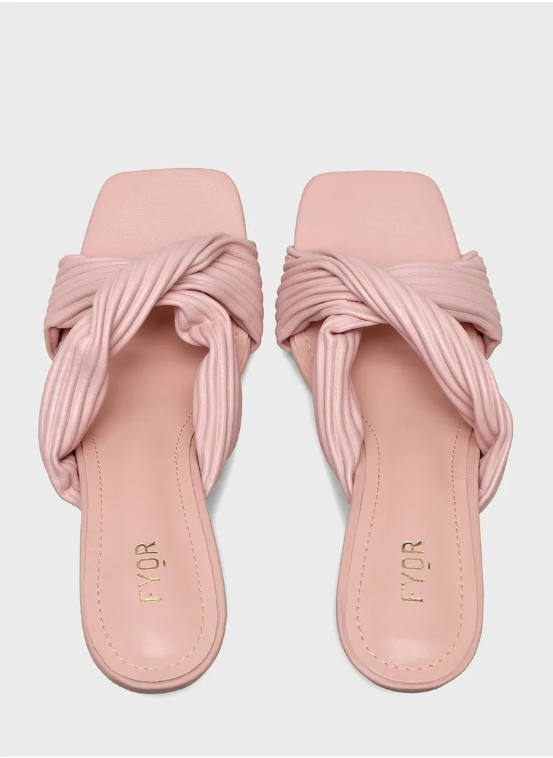 FYOR Knot Strap Sandals